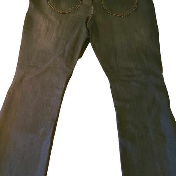 Lees regular fit boot cut distressed mid rise women's jeans Size 18P - Picture 3 of 12